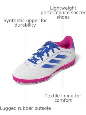NIB ADIDAS Girls Goletto IX Turf Soccer Shoes Size 5.5